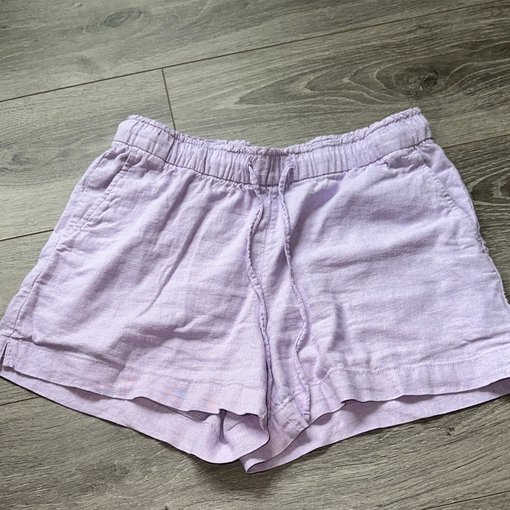 GAP Lilac linen Women's Shorts